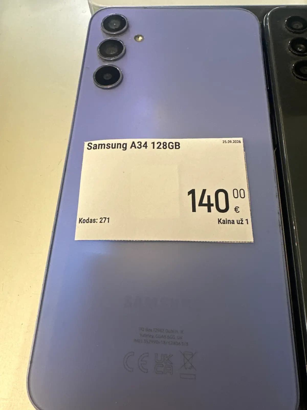 Samsung A34 128GB